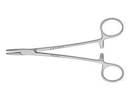 CRILE WOOD BULLDOG NEEDLE HOLDER