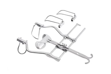 IMPROVED BALFOUR RETRACTORS INTERCHANGEABLE SIDE BLADE MODEL