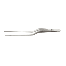 Jansen bayonet dressing forceps